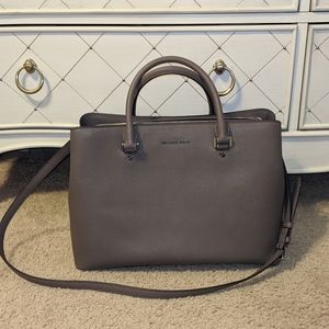 Michael kors satchel in pebble